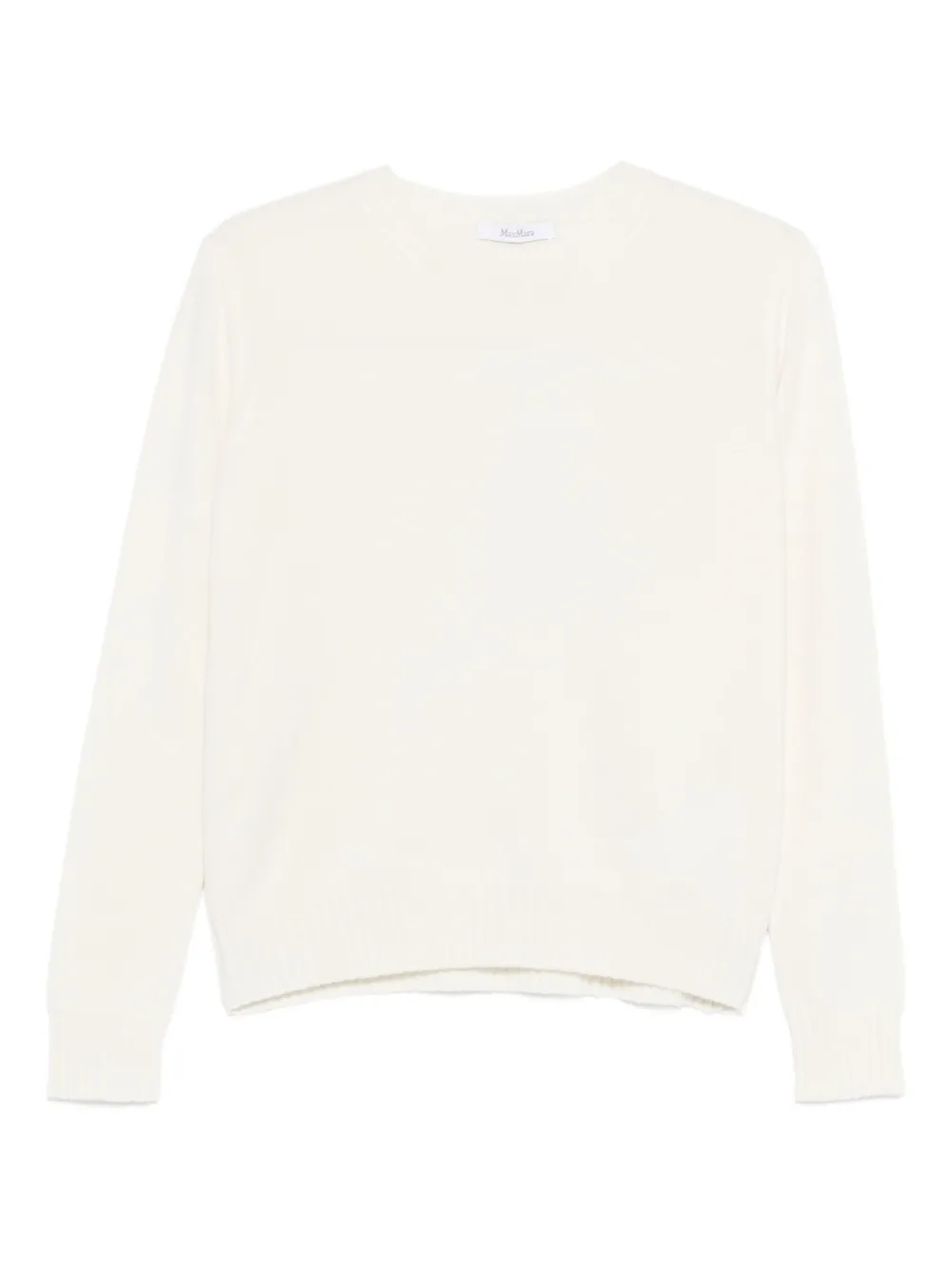 Max Mara suéter con cuello redondo | blanco | Image 1