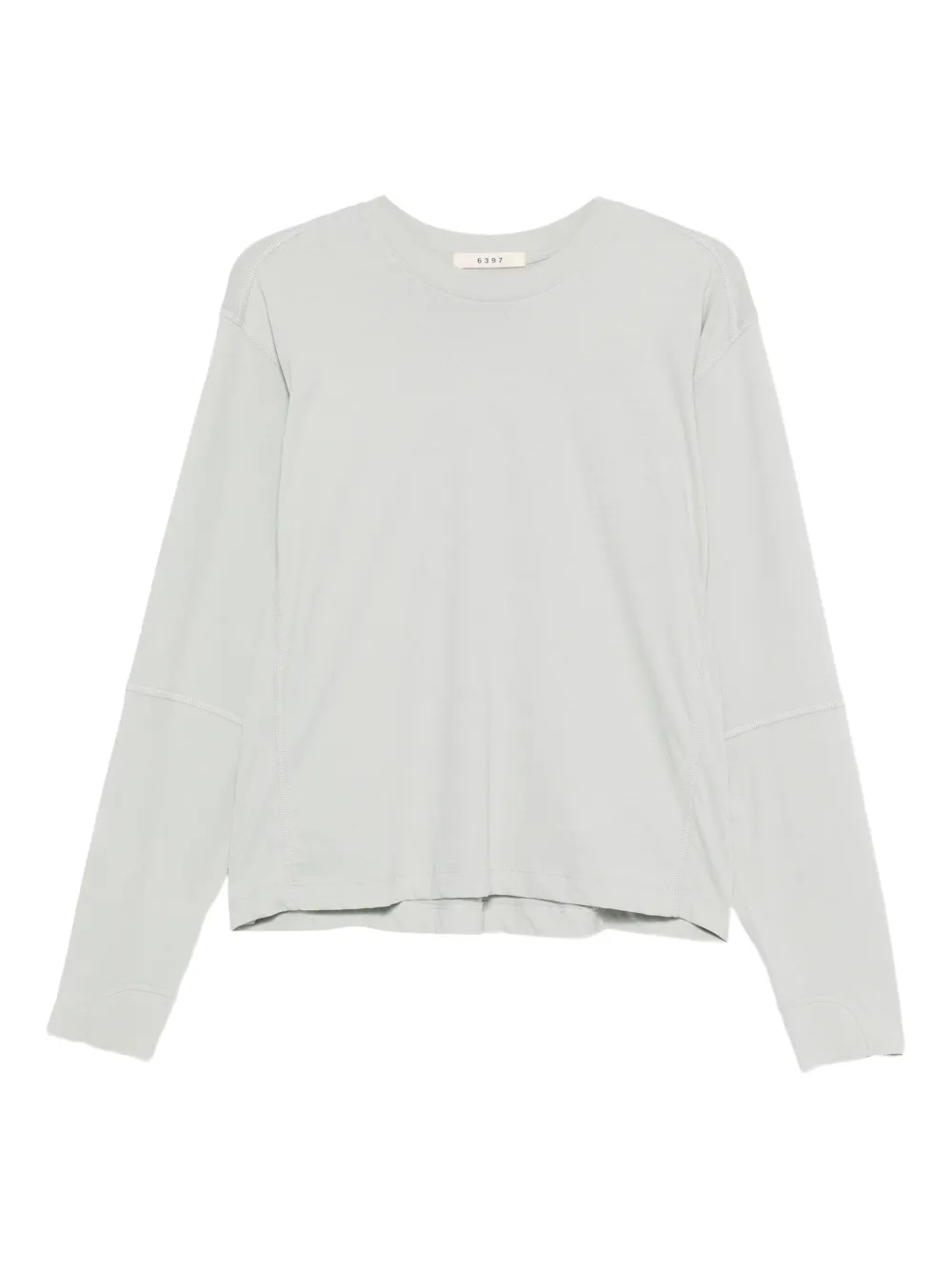 6397 long-sleeve cotton t-shirt | Blue | Image 1