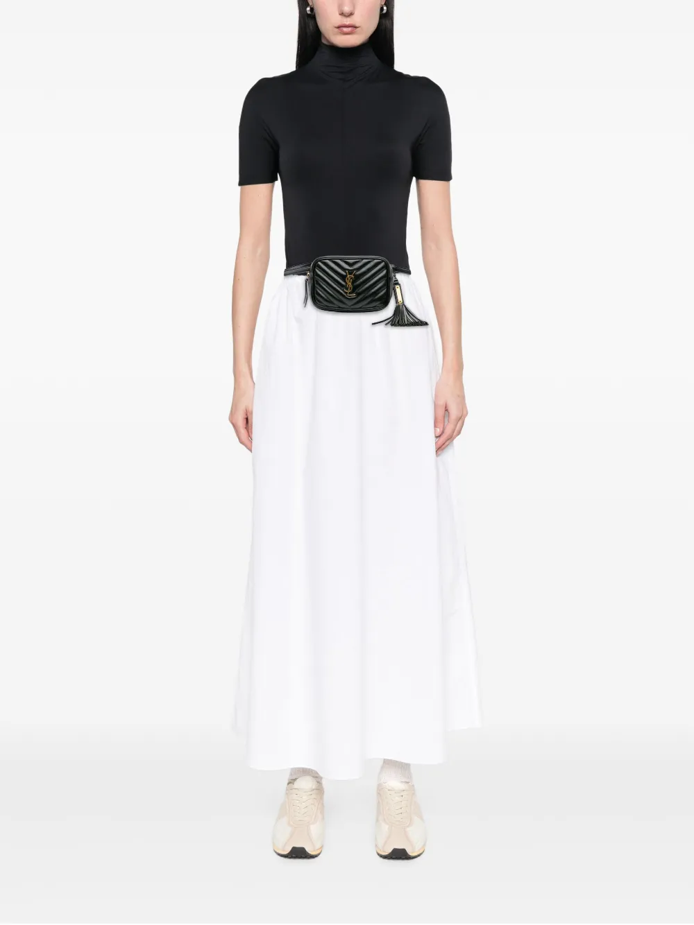 Saint Laurent Pre-Owned 2018 Quilted Calfskin Tassel Lou belt bag | Pre-Owned | Image 2