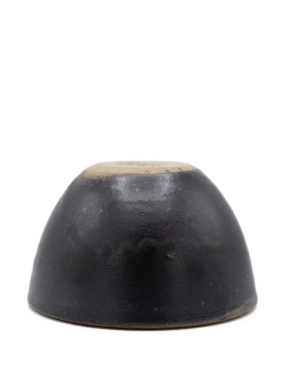  Incausa Stoneware Smudge Large Bowl (11 Cm) - Black 