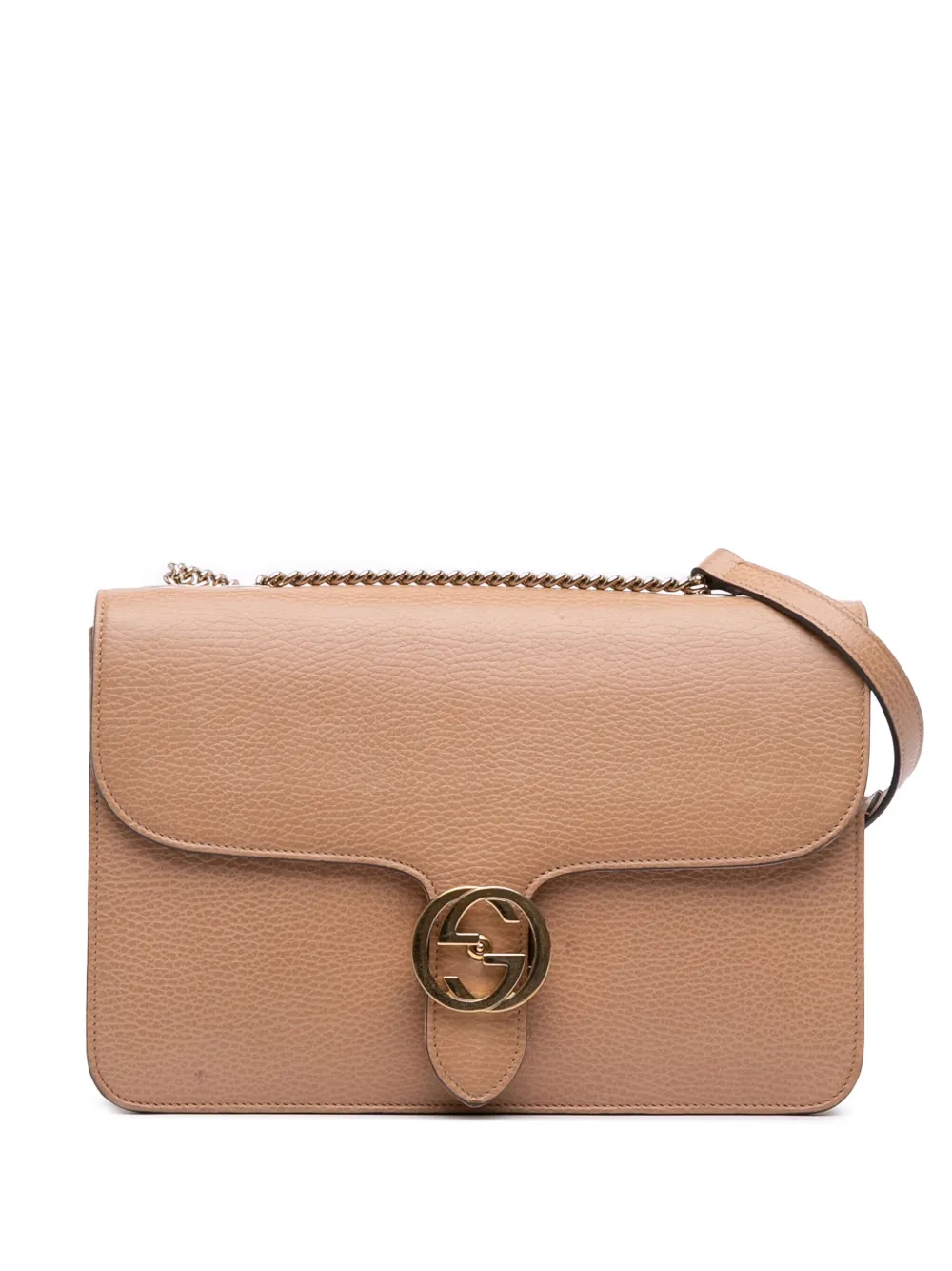 Gucci Pre-Owned 2016-2025 Medium Dollar Calfskin Interlocking G Gucci Pre-Owned 2016-2025 Medium Dollar Calfskin Interlocking G