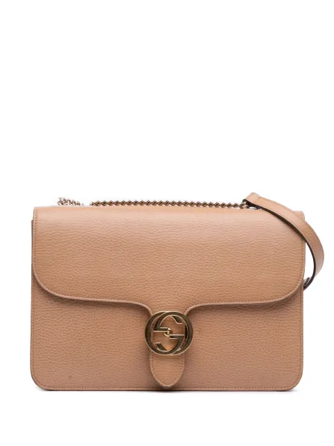 Gucci Pre-Owned 2016-2025 Medium Dollar Calfskin Interlocking G crossbody bag