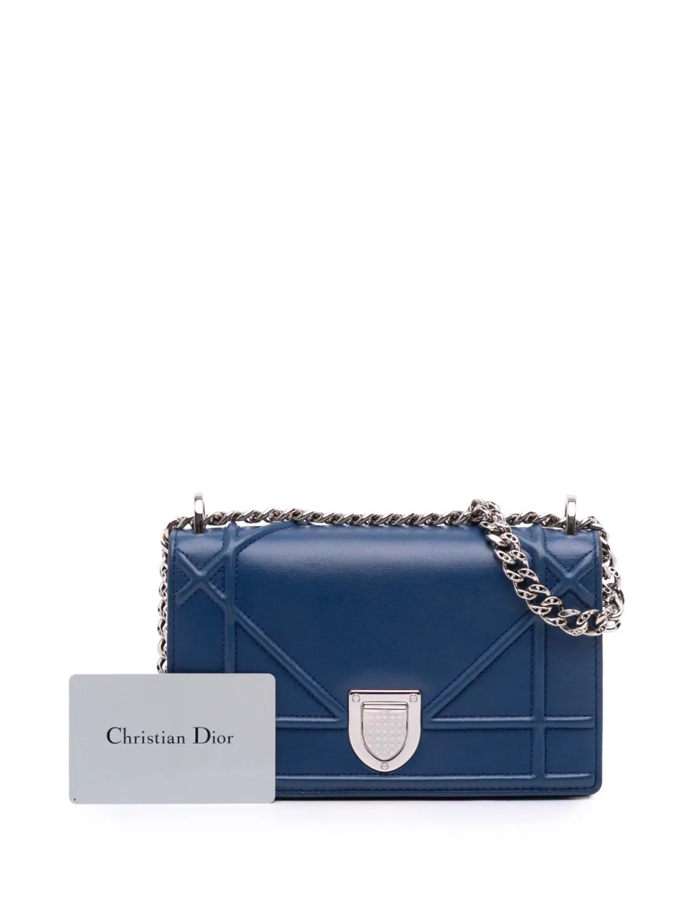 Christian Dior Pre-Owned 2015 Mini Lambskin Diorama Flap crossbody bag | Pre-Owned | Image 2