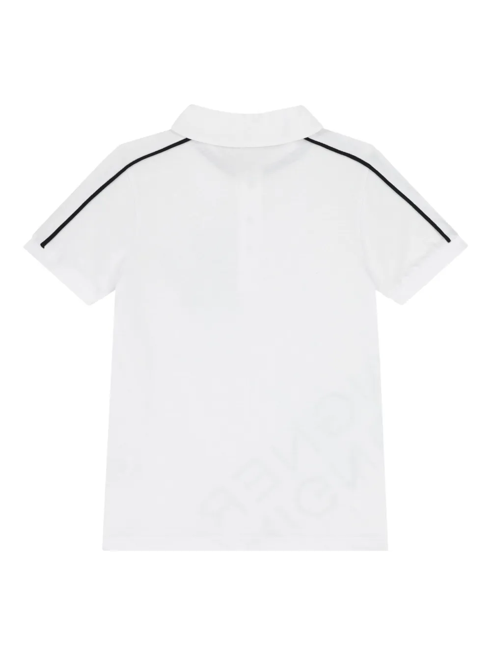 Aigner Kids diagonal-logo polo shirt | Boys Polo Shirts | Image 2