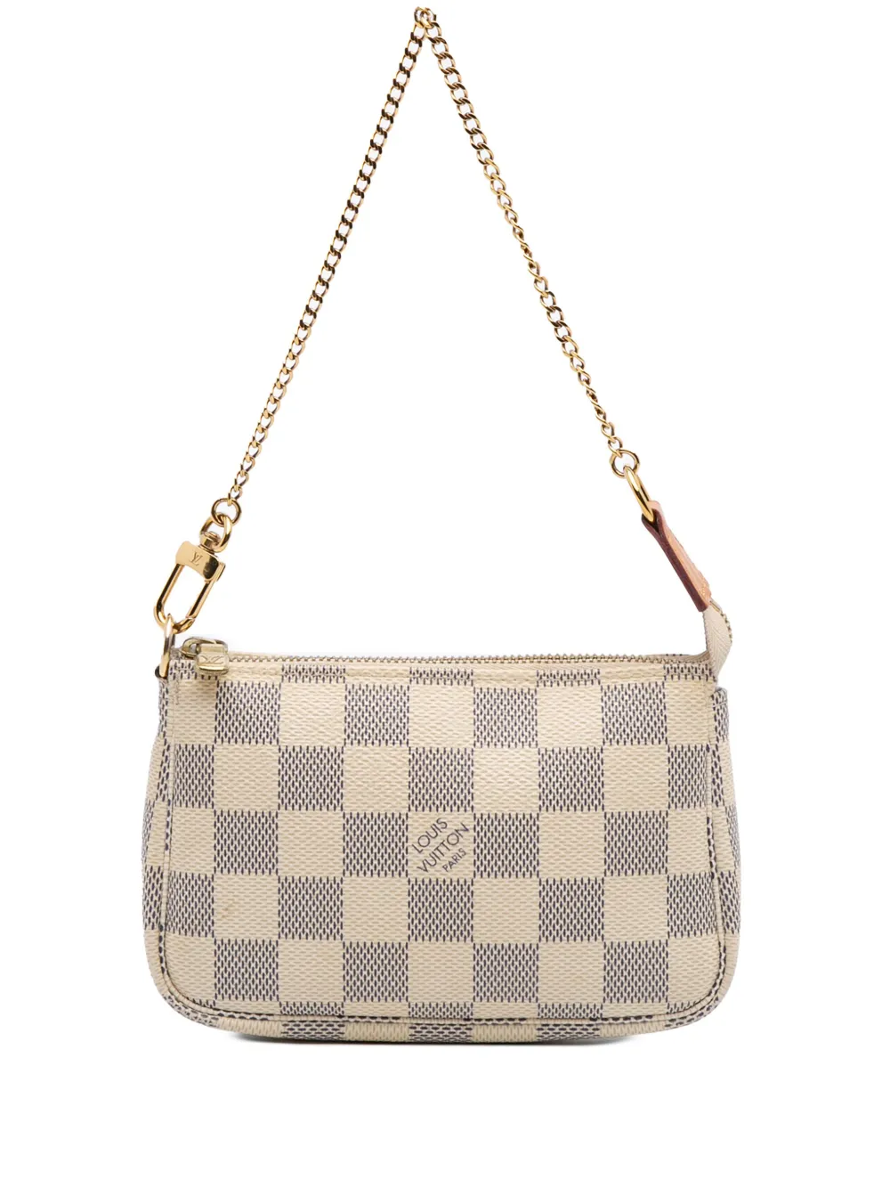 Louis Vuitton Pre-Owned 2018 Damier Azur Mini Pochette Accessoires Louis Vuitton Pre-Owned 2018 Damier Azur Mini Pochette Accessoires