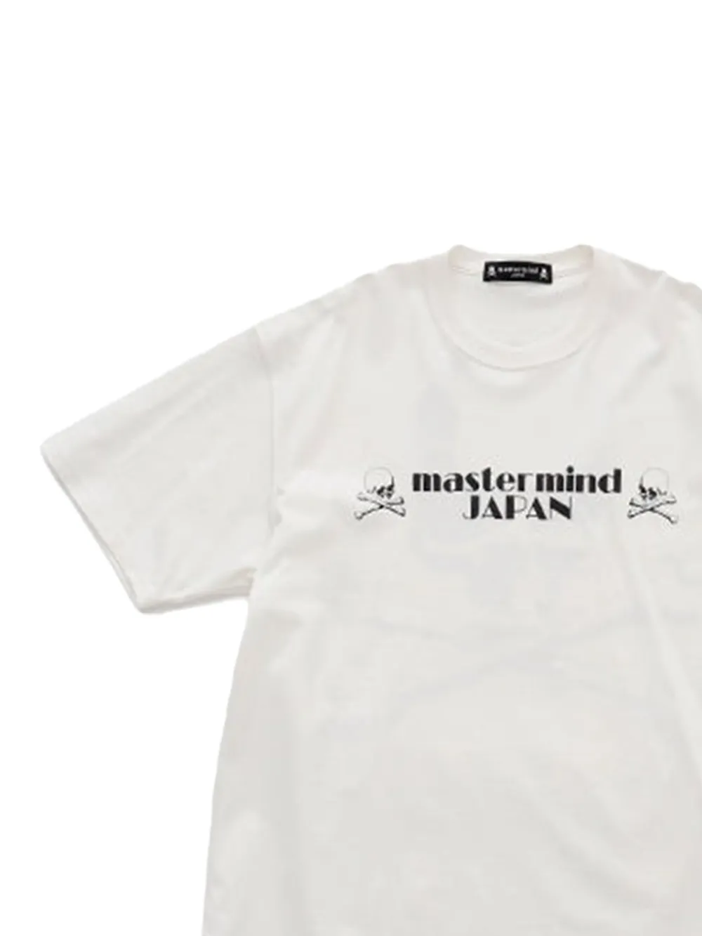 Mastermind World T-shirt met doodskoppatroon - Wit