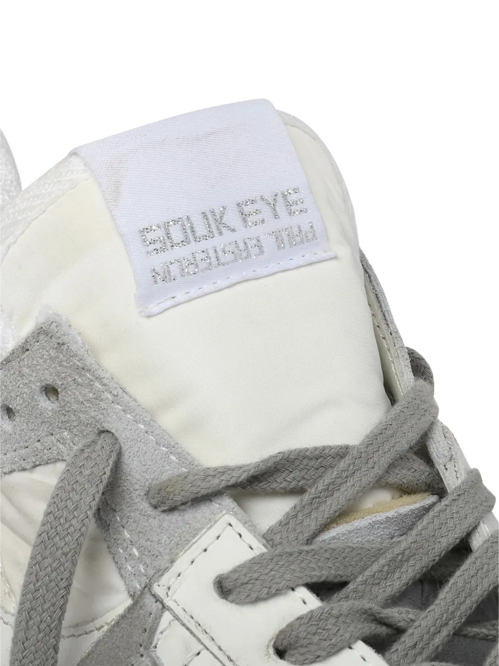 Paul Easterlin Star-lightning Sneakers In White