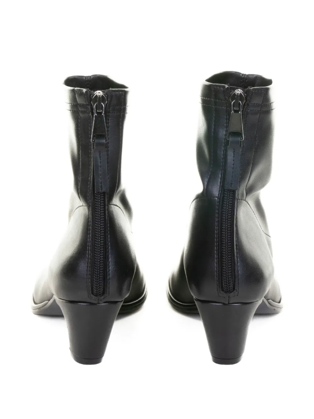 Elena Iachi 50m leather ankle boots Black