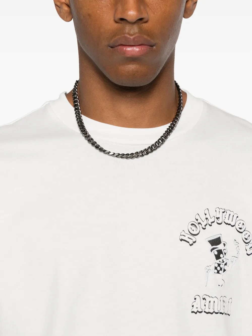 AMIRI T-shirt met grafische print Wit