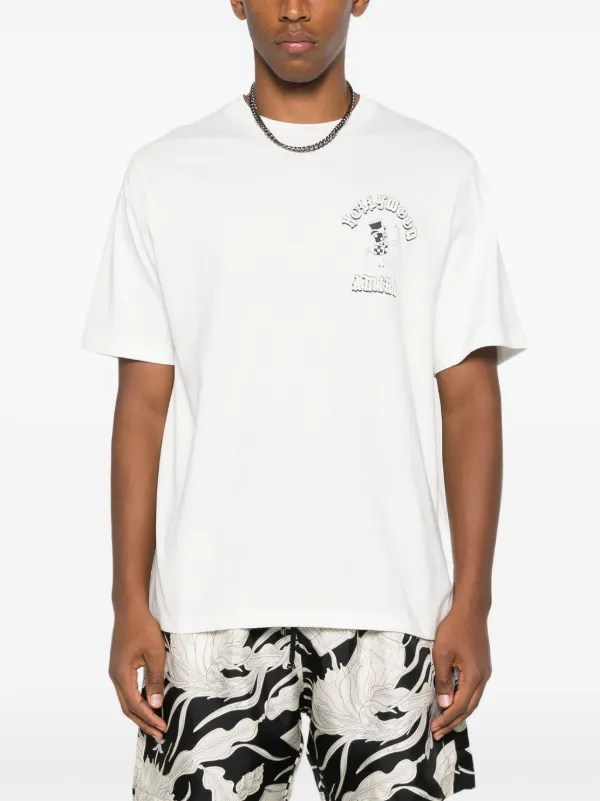 AMIRI グラフィック Tシャツ | ホワイト | FARFETCH JP