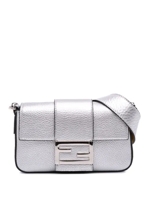 Fendi Pre-Owned 2010-2025 Leather Baguette crossbody bag