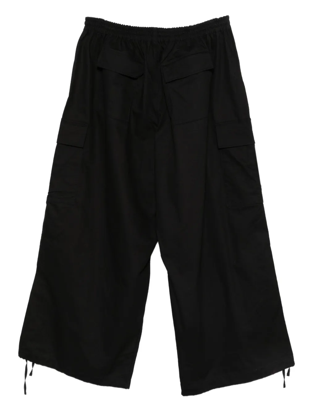 Y-3 Cargo broek met trekkoord - Zwart