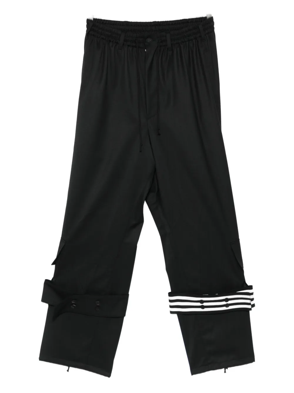 Y-3 elastic-waist track pants - ブラック Y-3 elastic-waist track pants - ブラック
