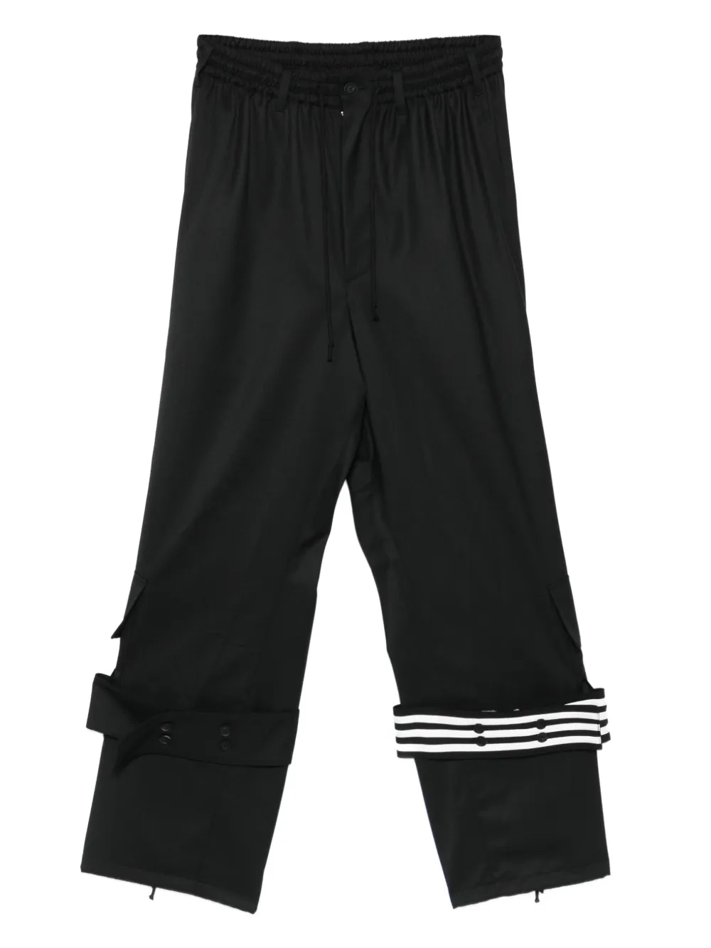 Y-3 elastic-waist track pants | Black | Image 1