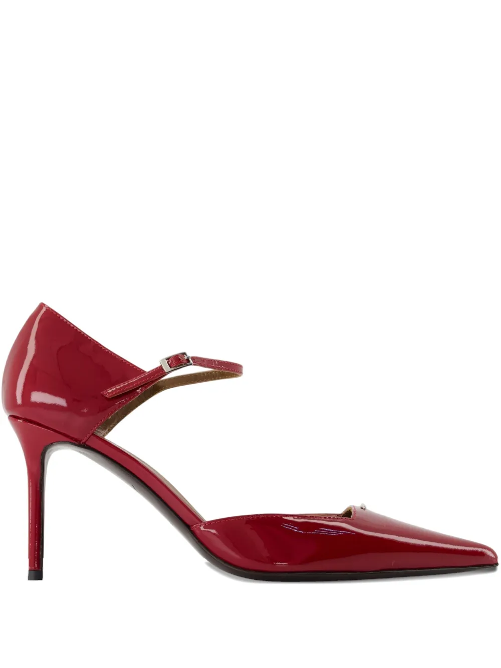 Giuseppe Zanotti 90mm Raquel Grezzo pumps - レッド Giuseppe Zanotti 90mm Raquel Grezzo pumps - レッド