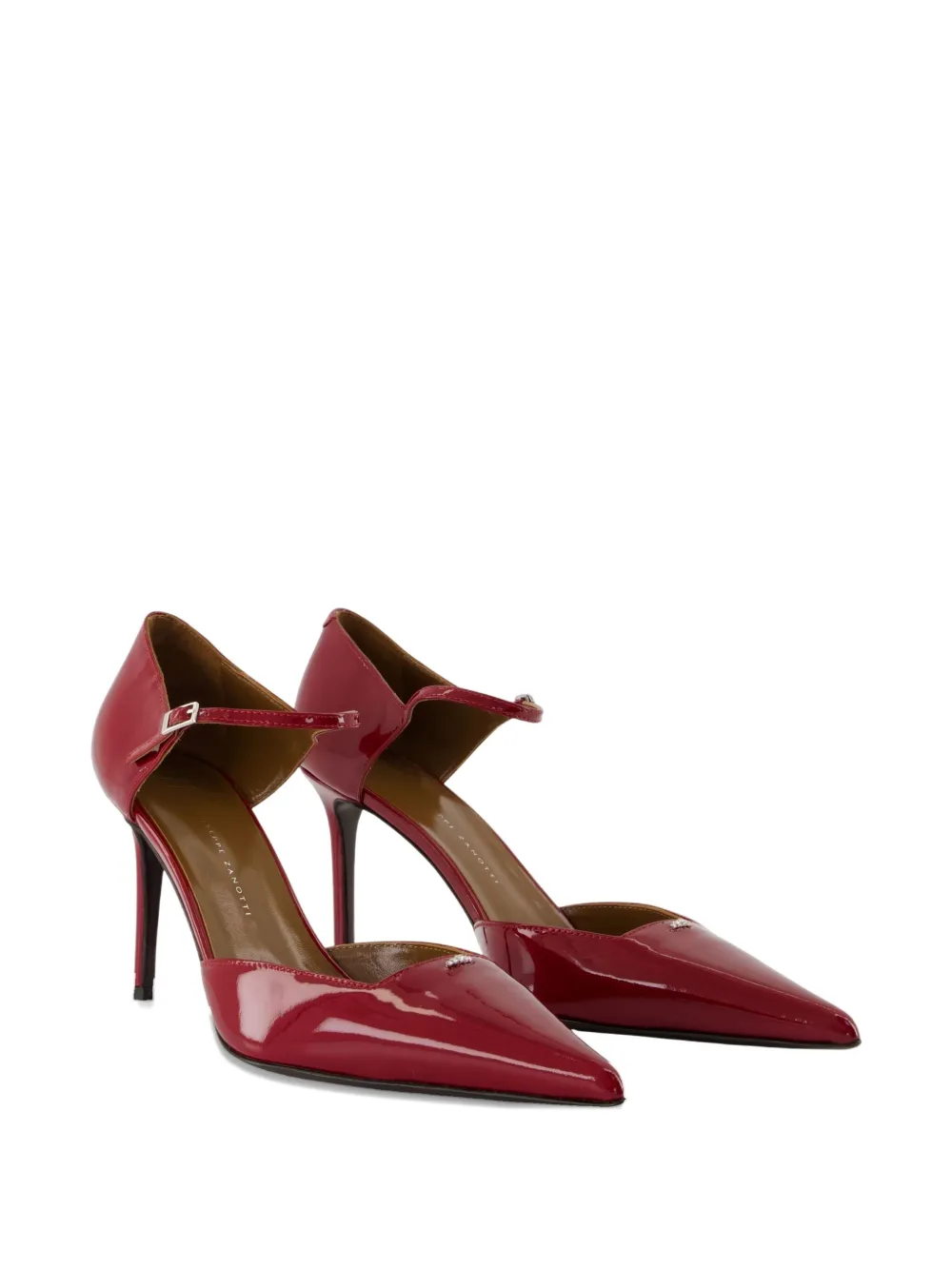Giuseppe Zanotti 90 mm Raquel Grezzo pumps Rood