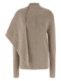 ENTIRE STUDIOS wrap turtleneck sweater - Neutrals