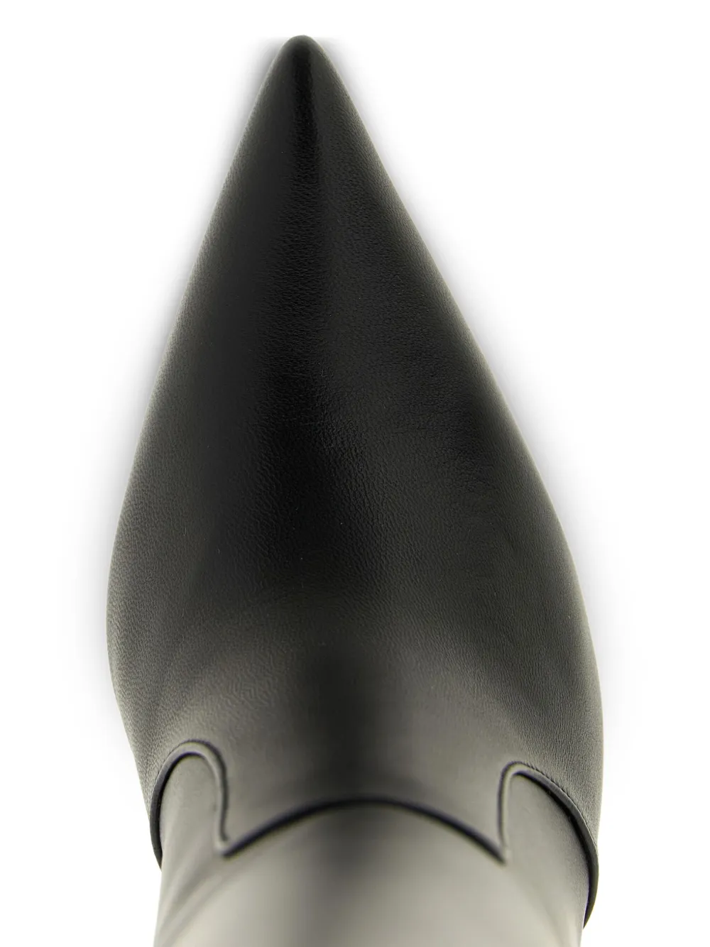Gianvito Rossi 85mm Hansen Cuissard pointed-toe boots Black