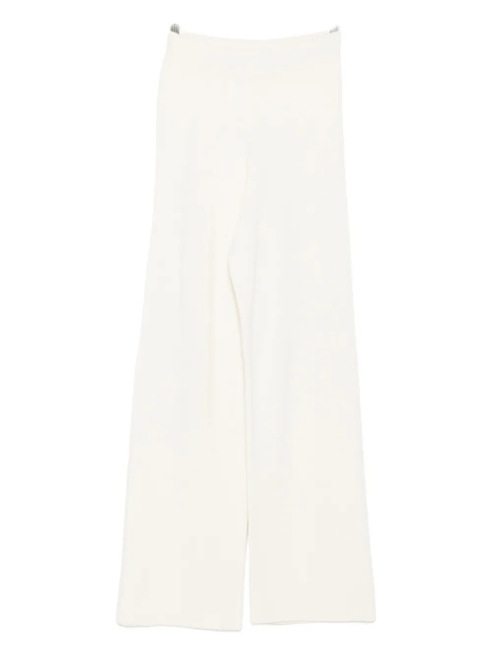 Fabiana Filippi Ribbed Trousers In White