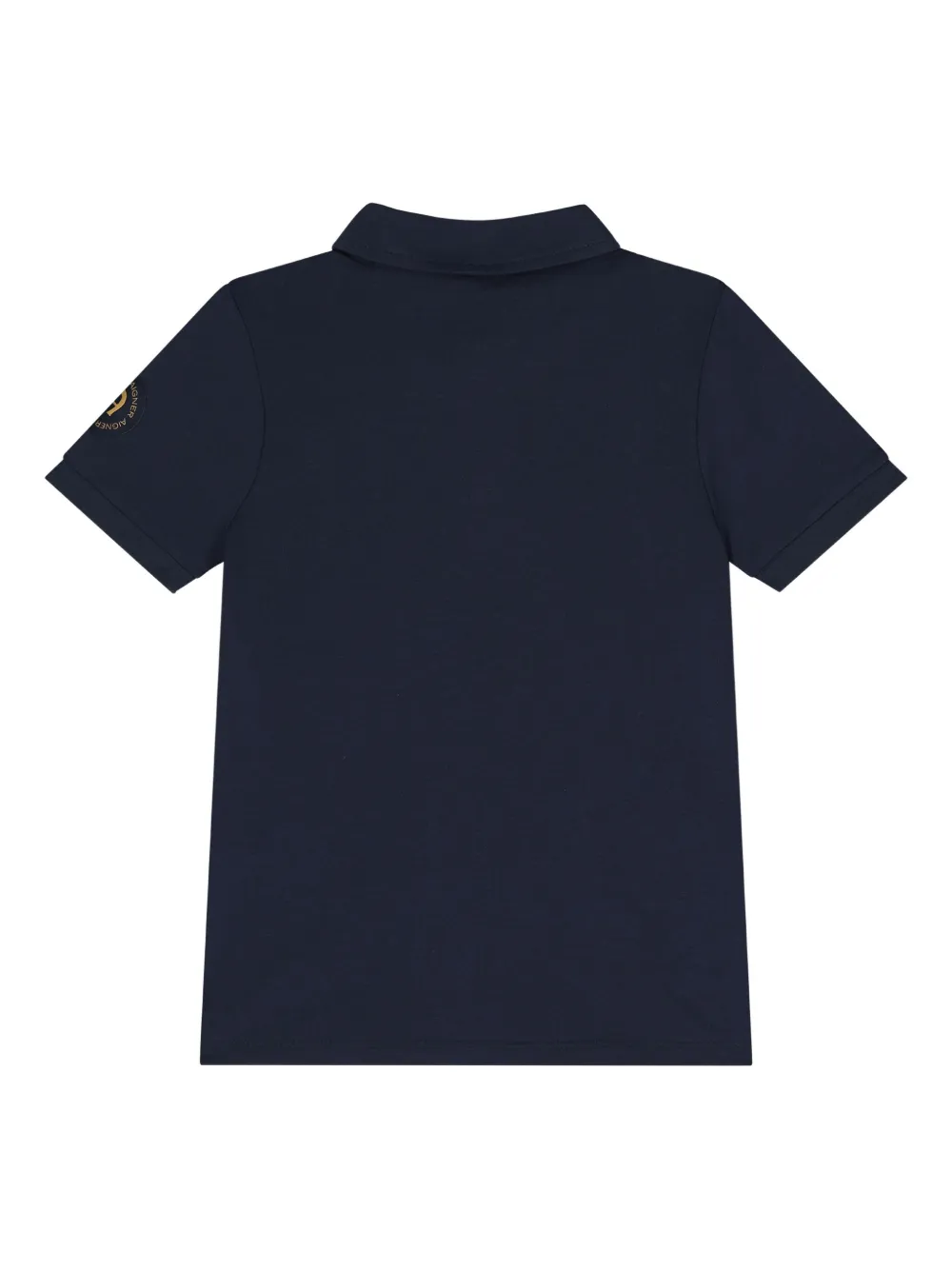 Aigner Kids colourblock logo polo shirt | Boys Polo Shirts | Image 2