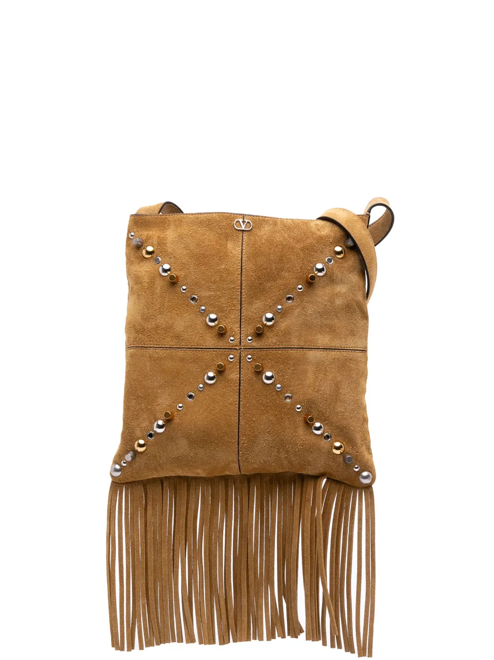 Valentino Garavani Pre-Owned 2000-2017 Suede Fringed Nellcote Bag Valentino Garavani Pre-Owned 2000-2017 Suede Fringed Nellcote Bag