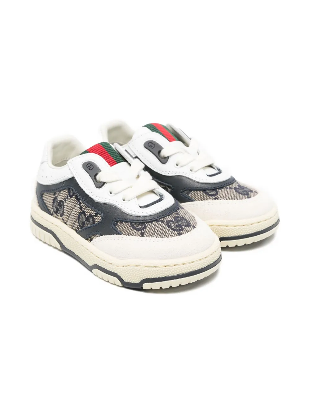 Gucci Kids Re-Web sneakers White