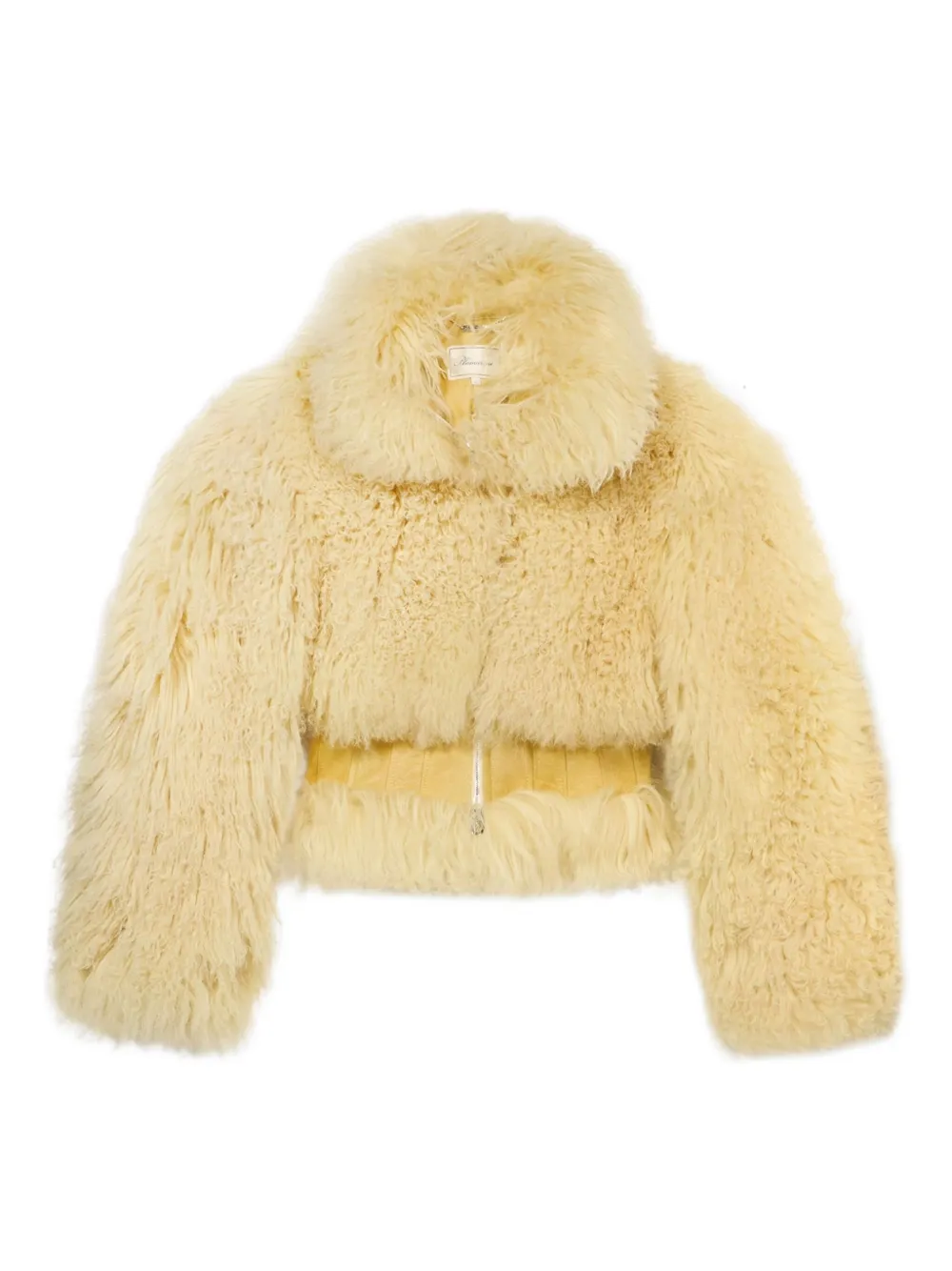 Blumarine high-neck jacket | Yellow | Image 1