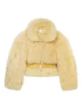 Blumarine high-neck jacket - Yellow
