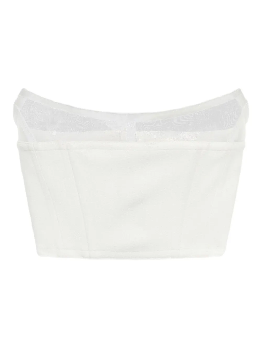 Blumarine strapless corset top | White | Image 1