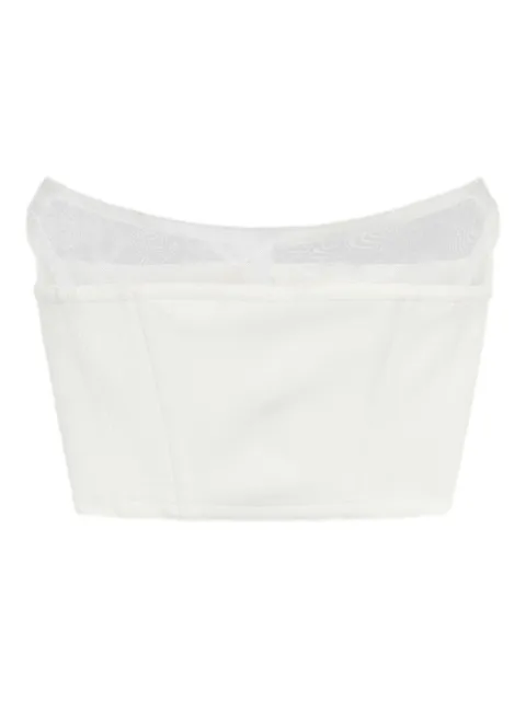 Blumarine strapless corset top