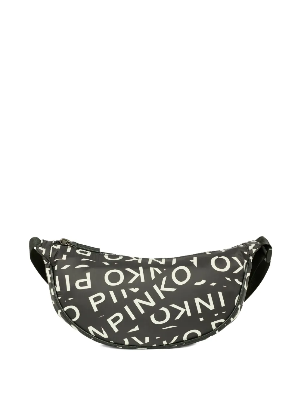 Pinko Logo-print Shoulder Bag In Black