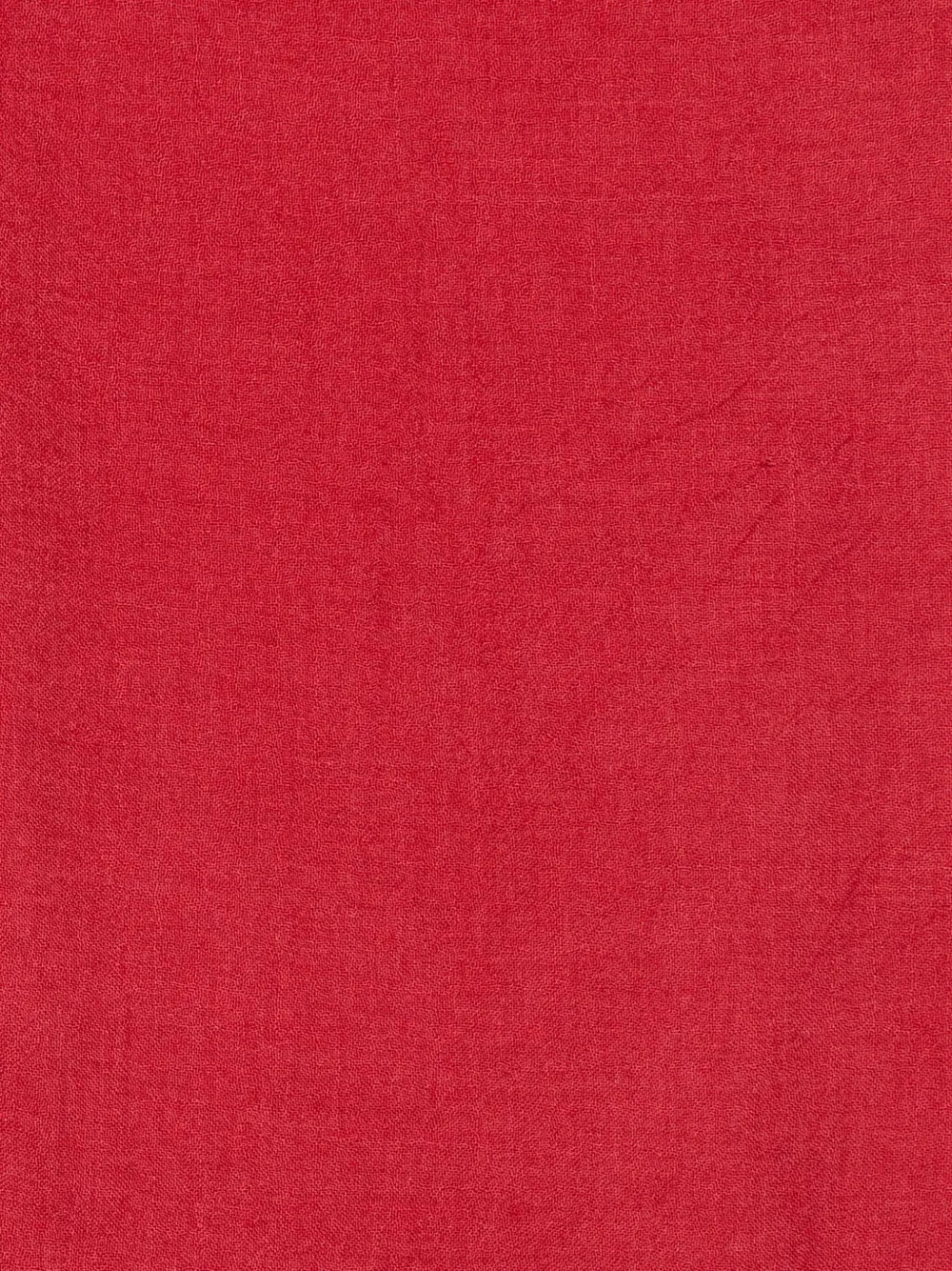 Faliero Sarti Sjaal met gerafelde afwerking Rood