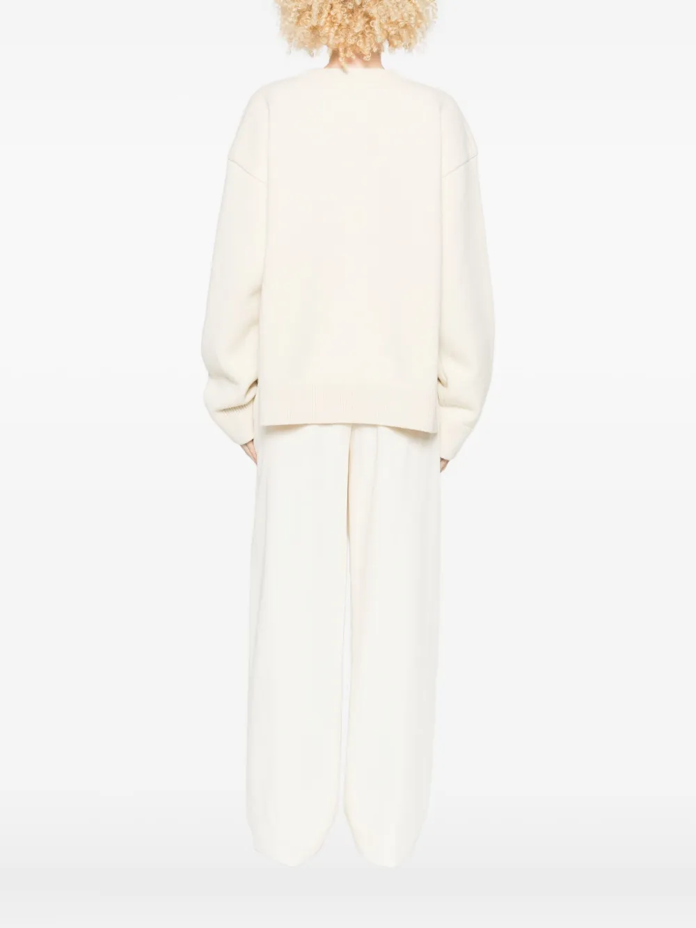 Jil Sander Crew-neck Sweater In Neutral