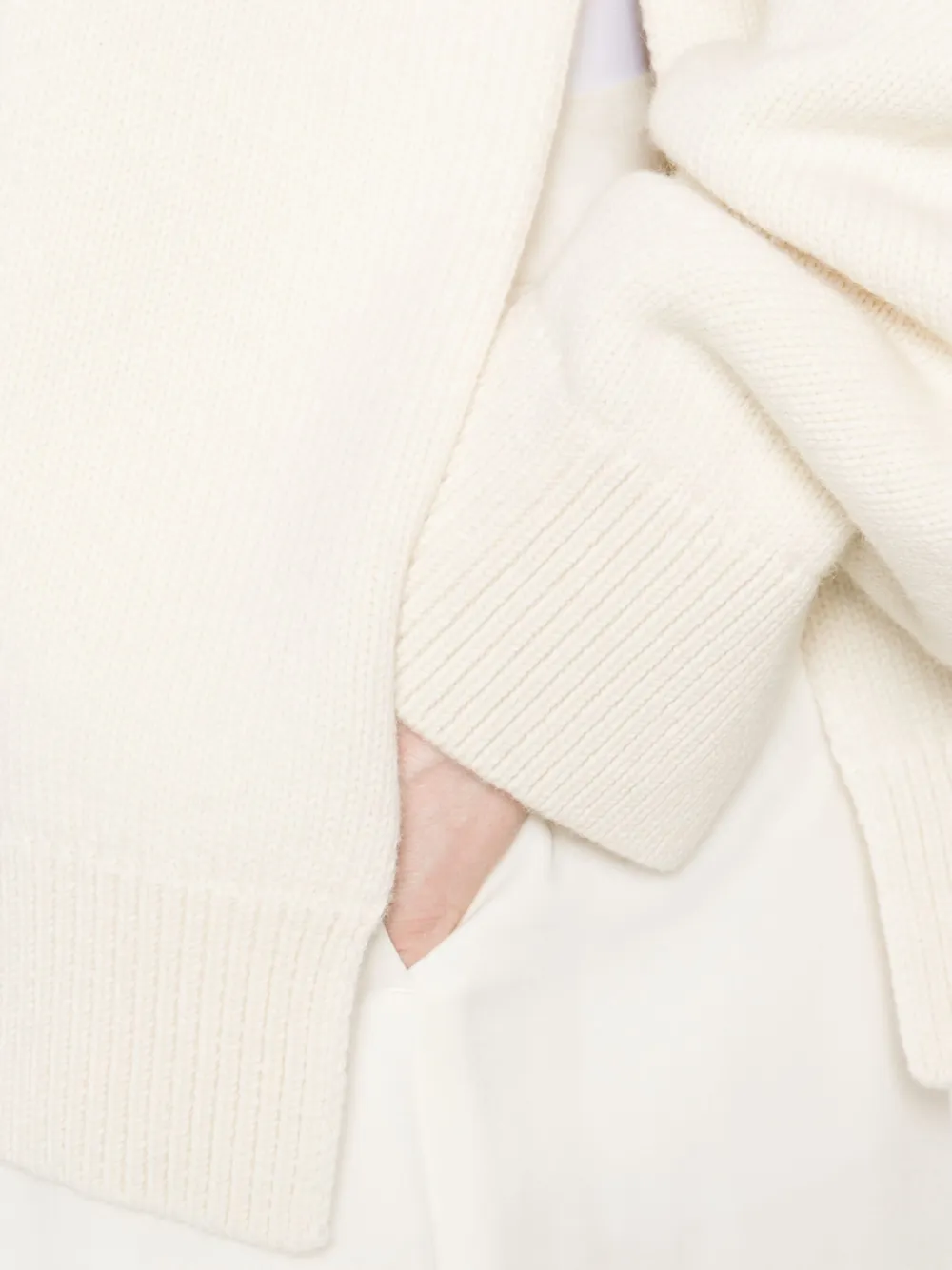 Jil Sander Crew-neck Sweater In Neutral
