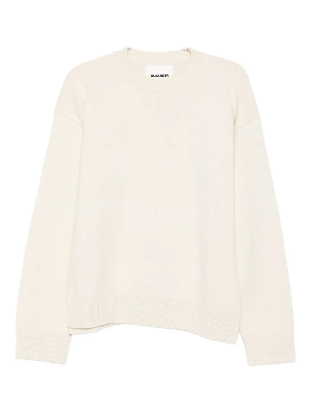 Jil Sander Crew-neck Sweater In Neutral