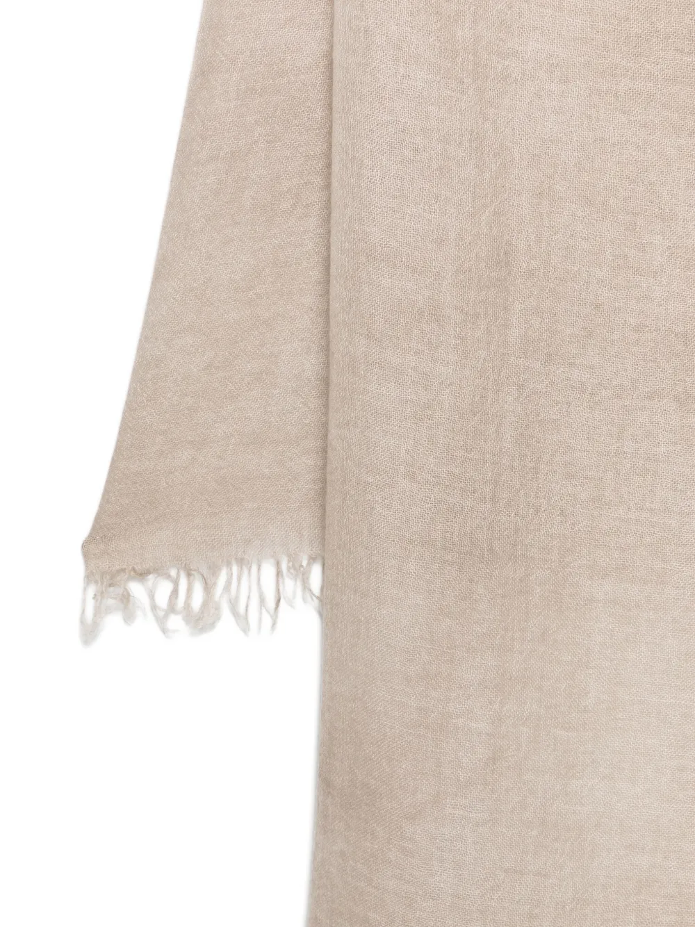 Faliero Sarti Chal Enry sjaal met franje Beige