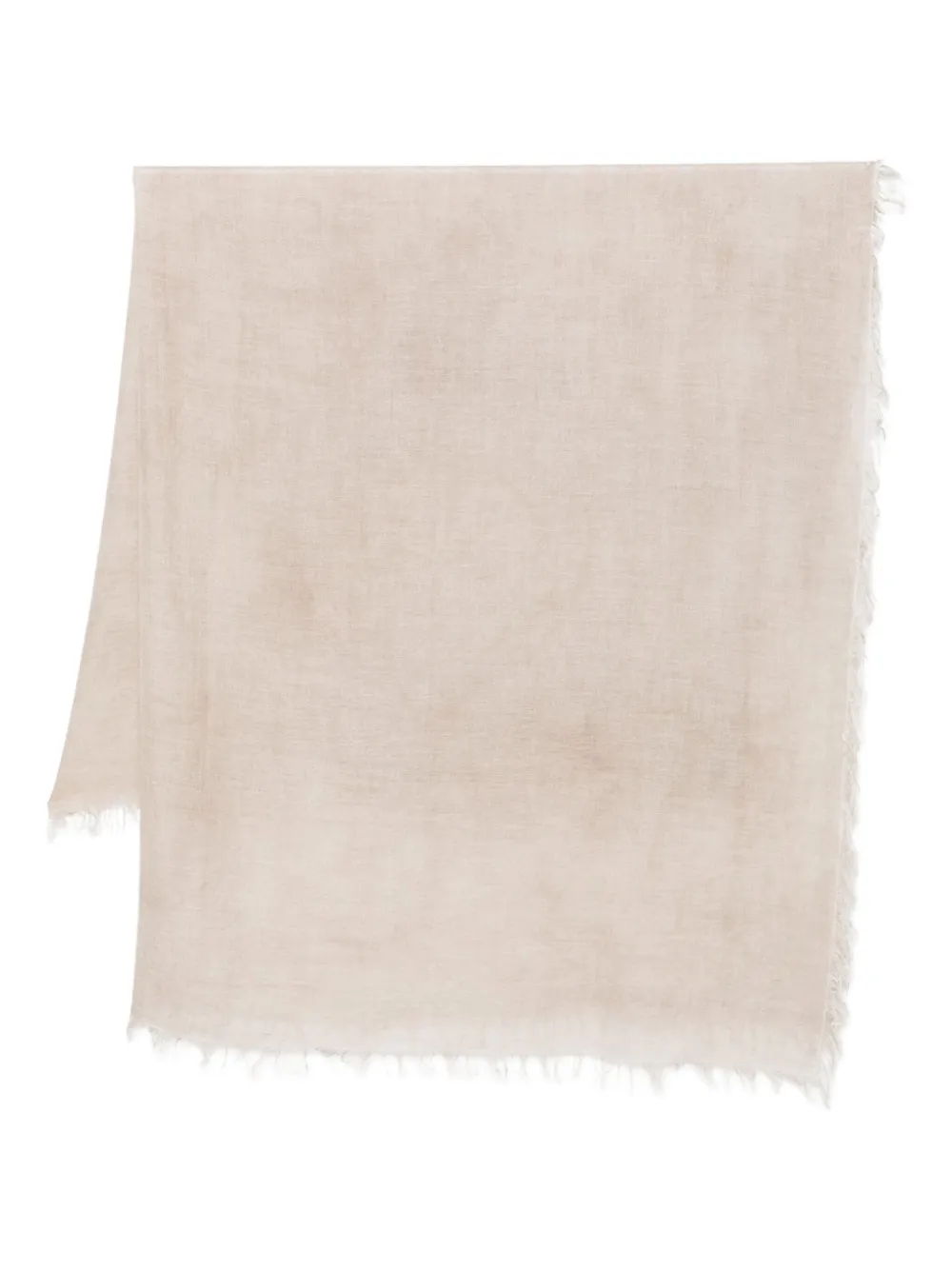 Faliero Sarti Chal Enry frayed-edge scarf | Neutrals | Image 1