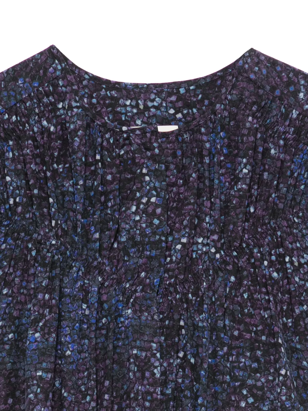 이자벨마랑 이자벨마랑 샐리 플리츠 프릴 블라우스 HT0708FAC3J08I HT0708FAC3J08I