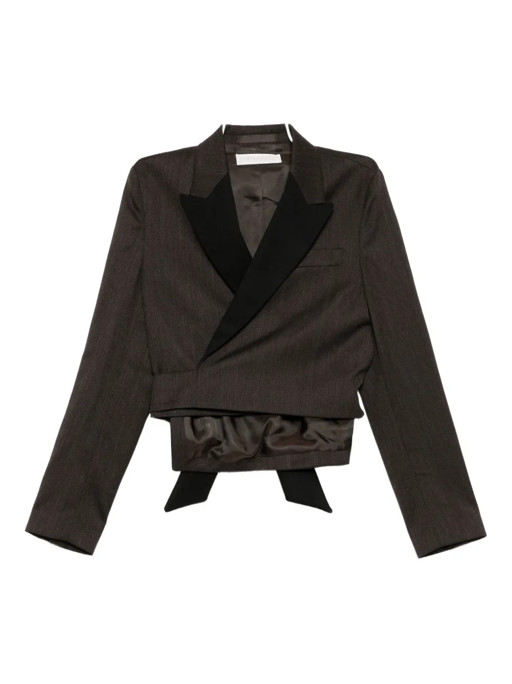 Our Legacy Wrap Blazer In Black