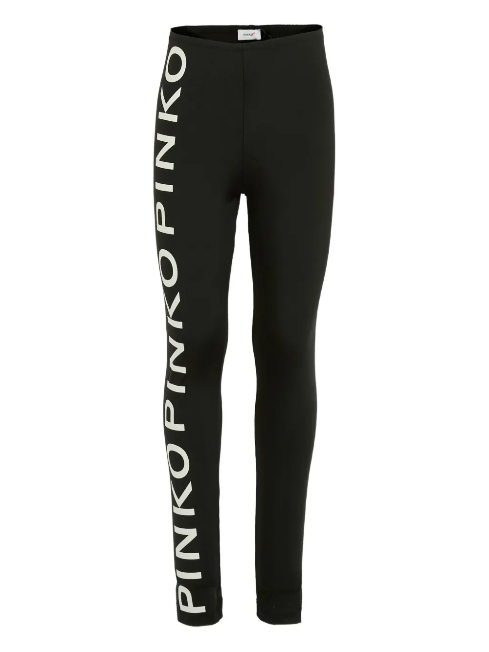 Pinko Kids logo-detail leggings | negro | Image 1