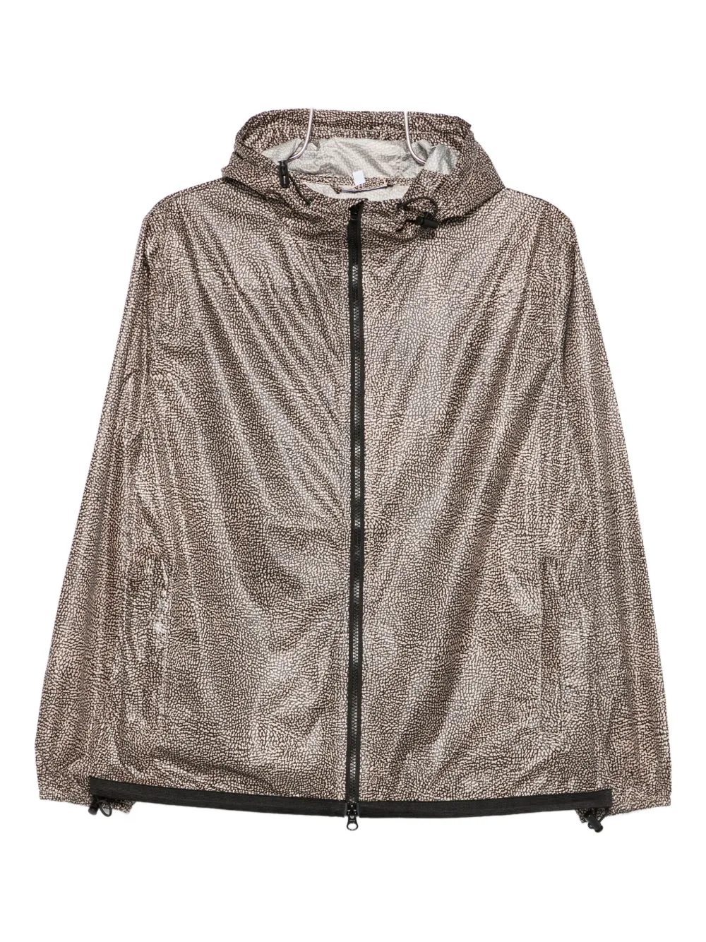 Borbonese Zip-front Jacket In Gold