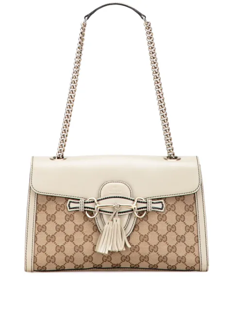 Gucci Pre-Owned 2016-2025 Medium GG Canvas Emily shoulder bag