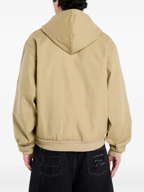 Nike hooded studded-elbow jacket