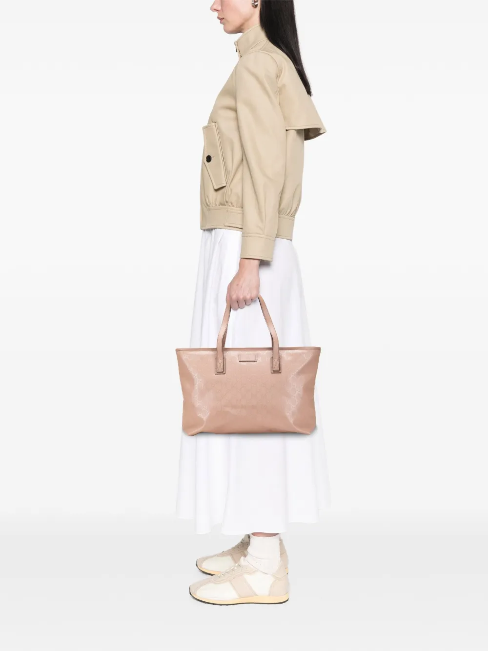 Gucci Pre-Owned 2000-2015 Medium GG Imprime tote bag | Pre-Owned | Image 2