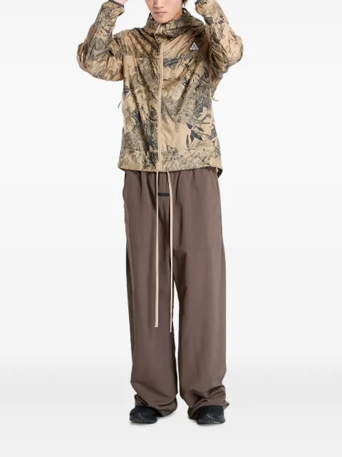 Nike  ACG "Cinder Cone" floral-print hooded jacket