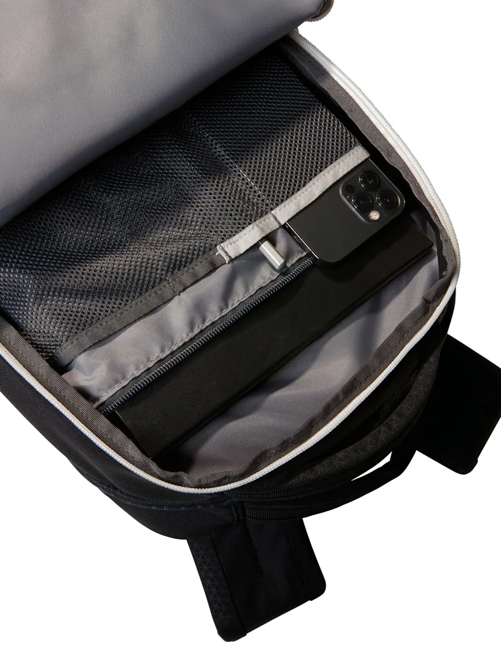 The North Face Jester Drawstring Backpack In Gray