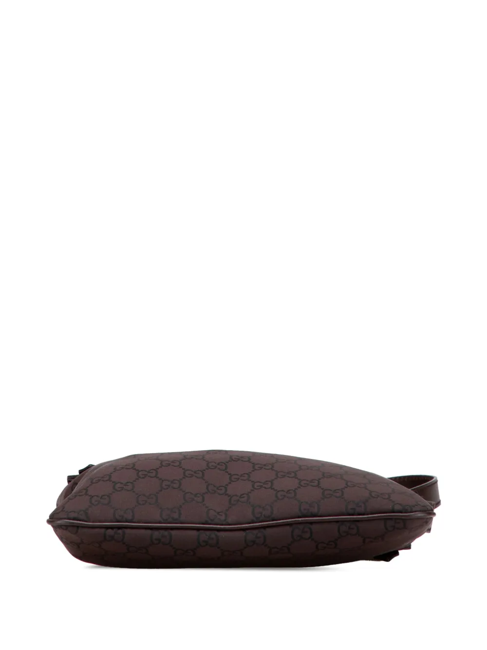 Pre-owned Gucci 2000-2015 Gg Canvas Crossbody Bag In Brown