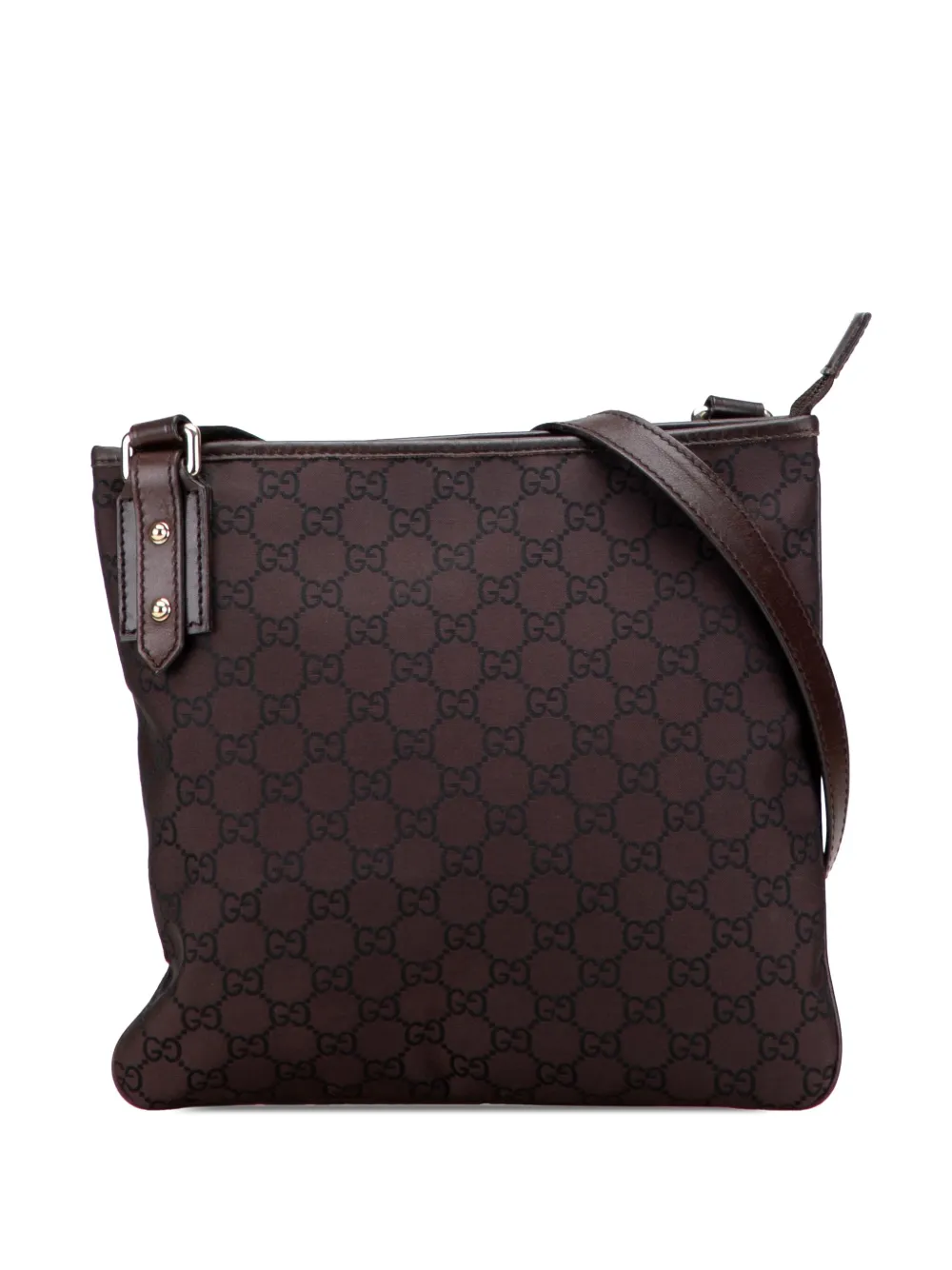 Gucci Pre-Owned 2000-2015 GG Canvas crossbody bag - ブラウン Gucci Pre-Owned 2000-2015 GG Canvas crossbody bag - ブラウン