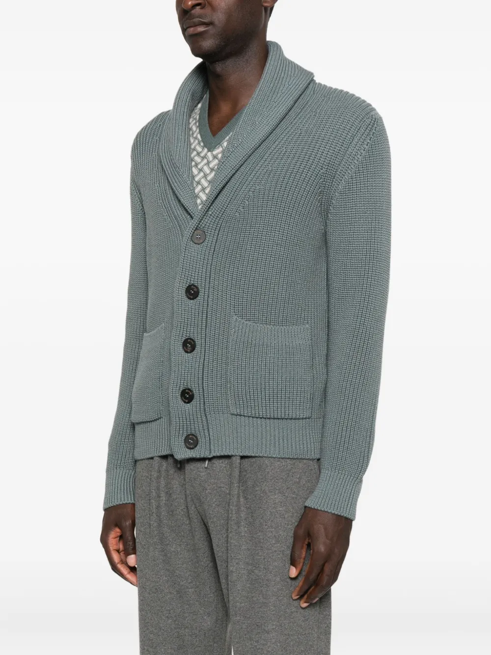Drumohr shawl-collar cardigan | Cardigans | Image 2