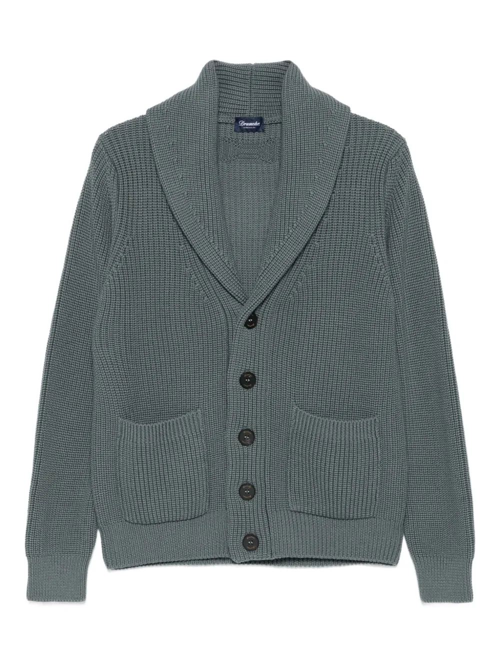 Drumohr shawl-collar cardigan | Green | Image 1